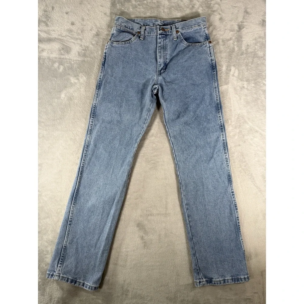 Wrangler Jeans Men's 30x32 Blue Denim Cowboy Cut Western Rodeo 1013MWZ